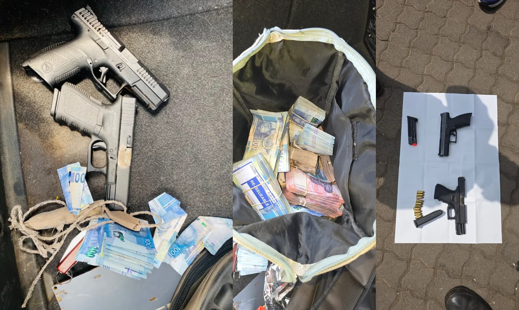 High-speed chase on N12 leads to arrest over unlicensed firearms