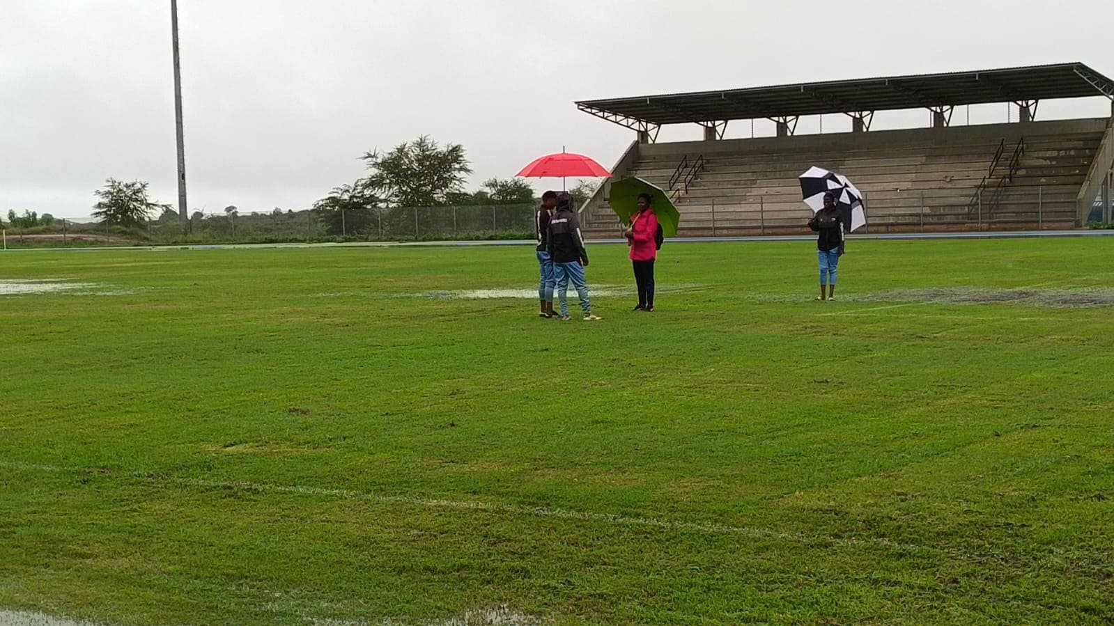 Match at Malamulele Stadium called off after heavy rain