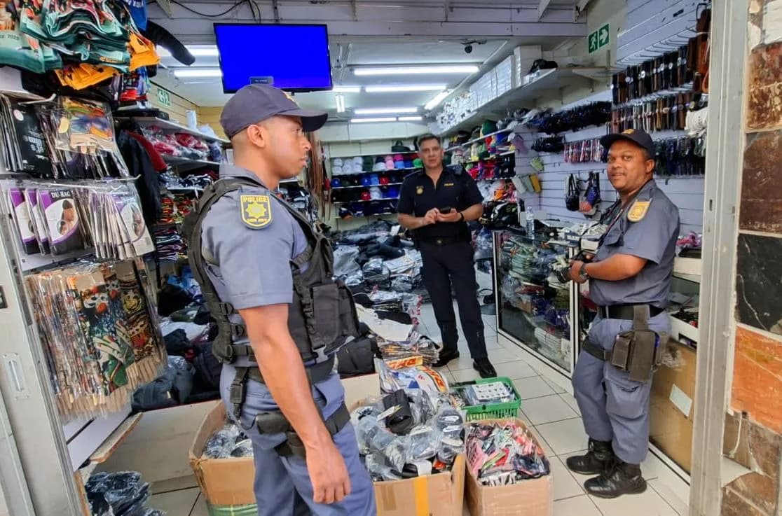 R160 million counterfeit goods seized as SAPS shuts down Joburg factory