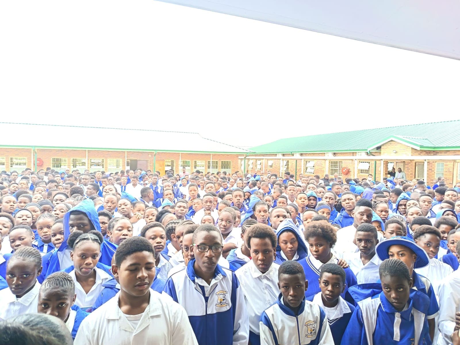 Gomora United Gomora United players interact with learners during a visit to Malamulele Secondary School ahead of their Motsepe Foundation Championship match.