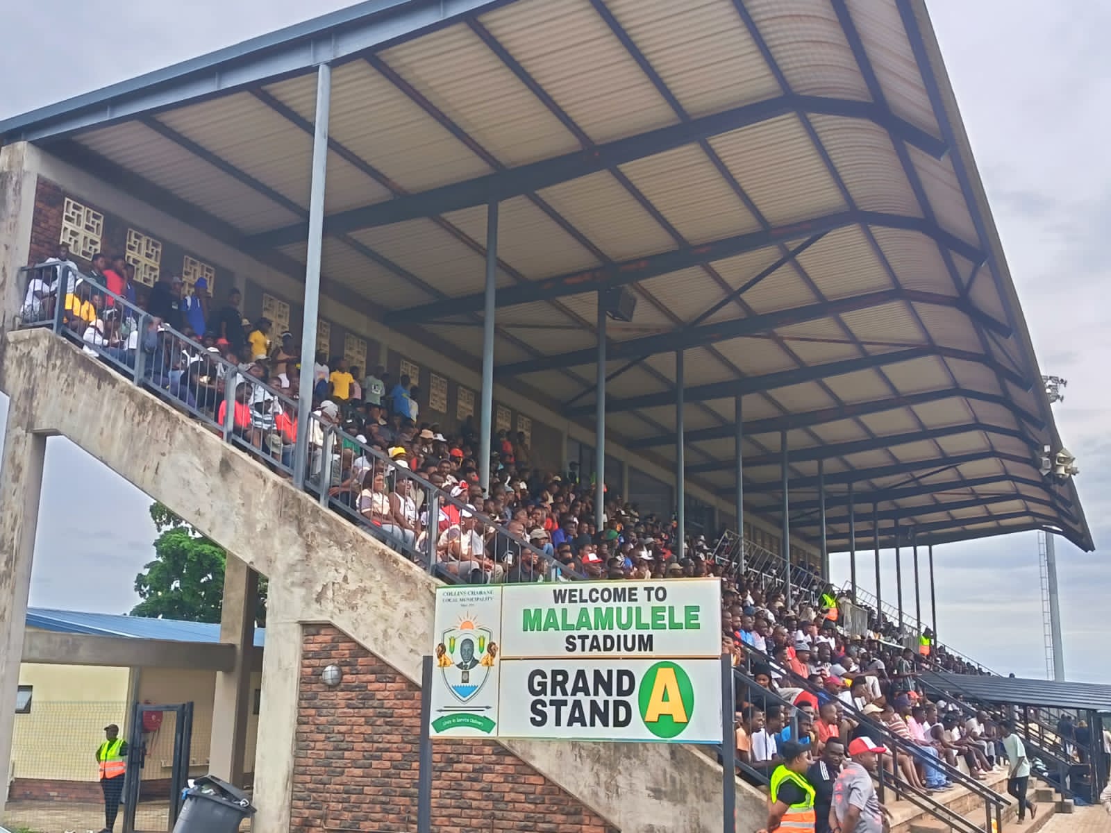 Gomora Supporters of Gomora United fill Malamulele Stadium with songs and chants during their team’s 1–1 draw against Upington City FC on Saturday.