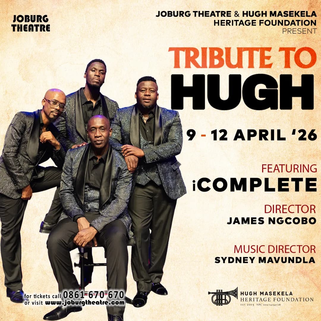 1080 X 1080 iComplete Artwork final Rehearsals underway in Johannesburg as artists honour the life and music of Hugh Masekela on stage at the Joburg Theatre. Photo supplied